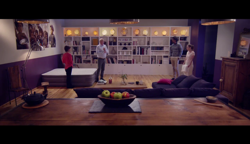 vidéo publicitématelas intex